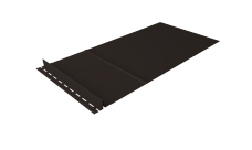 Элемент обхода Кликфальц Pro левый 0,5 Satin RR 32 темно-коричневый