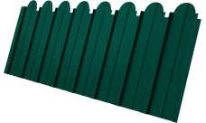 Профнастил C10A фигурный Grand Line 0,45 PE RAL 6005 зеленый мох