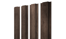 Штакетник Прямоугольный с прямым резом 0,45 Print Premium Almond Wood Fresh