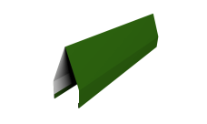 Ламель забора жалюзи Tokyo new 0,45 PE с пленкой RAL 6002 лиственно-зеленый