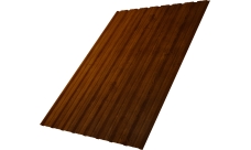 Профнастил С10B Grand Line 0,45 Принт Премиум Золотой дуб насыщенный Фреш TwinColor