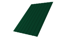 Профнастил С10R 0,5 Satin RAL 6005 зеленый мох