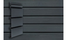 Сайдинг Архитектурный планкен Grand Line Acryl графит (3,0м)