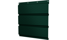 Софит металлический Классик v01 Grand Line полная перфорация 0,45 Drap TX с пленкой RAL 6005 зеленый мох