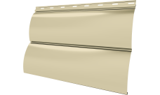 Блок-хаус новый Grand Line 0,45 PE с пленкой RAL 1015 светлая слоновая кость