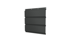 Софит металлический Grand Line полная перфорация 0,5 PurLite Matt с пленкой RAL 7016 антрацитово-серый