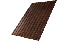 Профнастил С8A v02 Grand Line 0,45 Print Premium с пленкой Cherry Wood Dark FTC