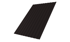 Профнастил С8A v01 Grand Line 0,5 Rooftop Бархат RAL 9005 черный