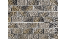 Рядовая плитка White Hills Торре Бьянка 445-80 c расшивкой 1,2см