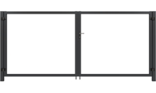 Ворота Жалюзи Puma 2,0х4,0 RAL 7024 без заполнения