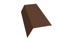 Планка карнизная 120х80 0,5 PurLite Matt RAL 8017 шоколад (2м)