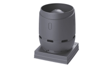 Выход вентиляционный Vilpe Flow 315S 2XL с основанием 724x724 серый