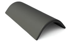 Коньковая черепица без зажима Braas Франкфуртская/Янтарь/Таунус черный распродажа