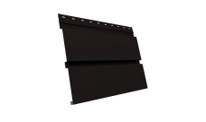 Квадро Брус 3D v01 Grand Line 0,5 Satin Matt TX с пленкой RAL 9005 черный