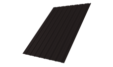 Профнастил С10R Grand Line 0,5 PurLite Matt RAL 9005 черный