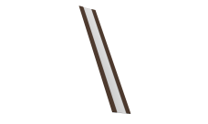 Крепежная планка жалюзи Milan, Milan Slim, Tokyo 0,5 Drap TX RAL 8017 шоколад (3м)