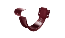 Крюк короткий GL PU 125 мм RAL 3005 красное вино