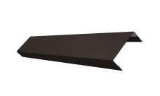 Ламель обратная 50 забора жалюзи Texas Grand Line 0,5 Drap TX RR 32 темно-коричневый