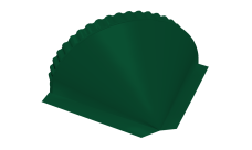 Заглушка конусная 0,45 Drap TX RAL 6005 зеленый мох