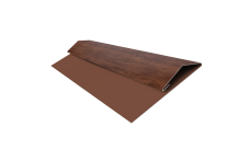 Планка стартово-финишная Экобрус, Экобрус новый Grand Line 0,45 Принт Премиум Бразильская вишня Фреш TwinColor (2м)