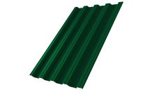 Профнастил НС44R 0,5 Satin RAL 6005 зеленый мох