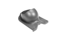 Элемент проходной Kvinta (Nera) Grand Line серый