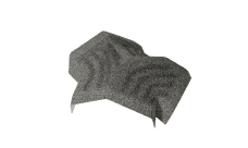 Конек Y-образный треугольный Gerard (пластиковый), цвет 171