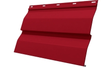 Корабельная доска 0,265 Grand Line 0,45 PE с пленкой RAL 3003 рубиново-красный
