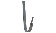 Крюк длинный GL PU Matt 125 мм RAL 7024 мокрый асфальт