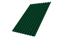 Профнастил С21R Grand Line 0,5 Satin RAL 6005 зеленый мох