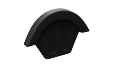 Коньковый торцевой элемент BRAAS PRO черный