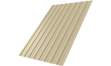 Профнастил С10A Grand Line 0,5 Satin RAL 1015 светлая слоновая кость