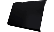 Вертикаль классик Grand Line 0,5 Сатин матовый ТХ с пленкой RAL 9005 черный