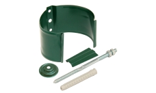 Кронштейн трубы на кирпич Grand Line PU 90 мм RAL 6005 зеленый мох