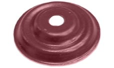 Накладка декор. кронштейна трубы на кирпич GL PU RAL 3005 красное вино