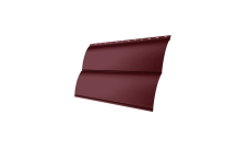 Блок-хаус new Grand Line 0,5 Satin Matt с пленкой RAL 3005 красное вино