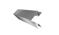 Планка угла внешнего сложного Блок-Хаус new Grand Line 0,45 Drap TX RAL 7004 сигнальный серый (2м)