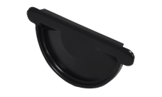 Заглушка торцевая универсальная 150 мм матовый RAL 9005