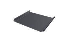 Кликфальц Pro Grand Line 0,5 PurPro Matt 275 с пленкой на замках RAL 7024 мокрый асфальт