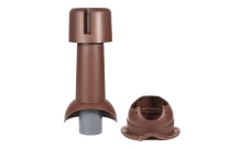 Комплект Krovent Wave 110 изолированный коричневый