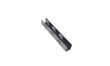 Крепежный вкладыш А для забора жалюзи Texas с шириной ламели 125 0,5 Satin RAL 7024 мокрый асфальт (2м)