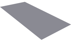 Плоский лист 0,5 Satin с пленкой RAL 7004 сигнальный серый