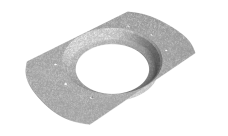 Приемник воды круглый Vortex Project 146мм Zn