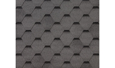 Черепица гибкая RoofShield Фемили Эко Лайт Стандарт серый с оттенением