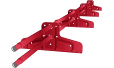 Снегозадержатель Стандарт Т4 d 25 RAL 3003 (3м)