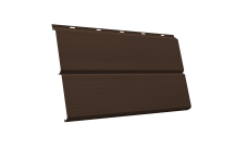 ЭкоБрус new 3D Grand Line 0,45 Drap TwinColor с пленкой RAL 8017 шоколад