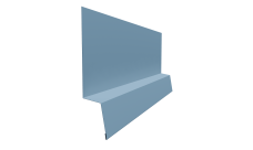 Планка начальная фальц Grand Line 0,45 Drap TX RAL 5024 пастельно-синий (3м)