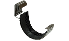 Соединитель желоба GL PU 125 мм RR 32 темно-коричневый