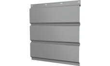 Софит металлический Классик v01 Grand Line без перфорации 0,45 Drap TX с пленкой RAL 7004 сигнальный серый