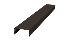 Крышка 45х20 жалюзи Texas 0,5 PurPro Matt 275 RR 32 темно-коричневый (2,5м)